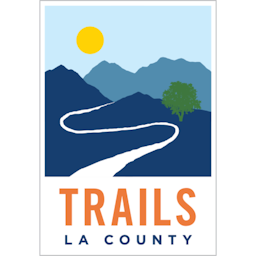 The badge for the Trails LA County OuterSpatial community.
